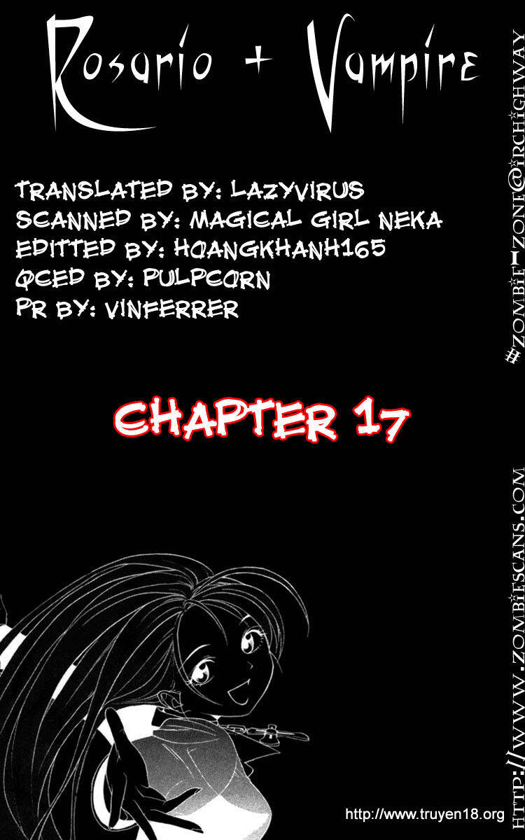 Rosario Vampire Chapter 17 - Trang 2