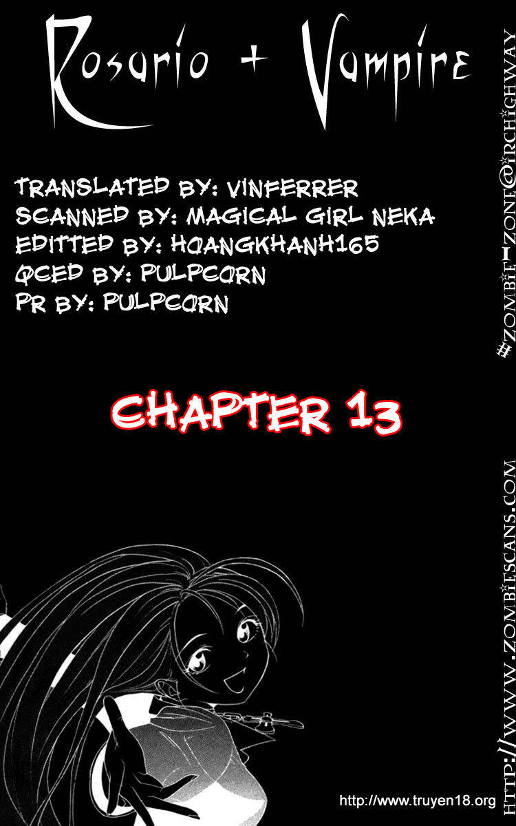 Rosario Vampire Chapter 13 - Trang 2