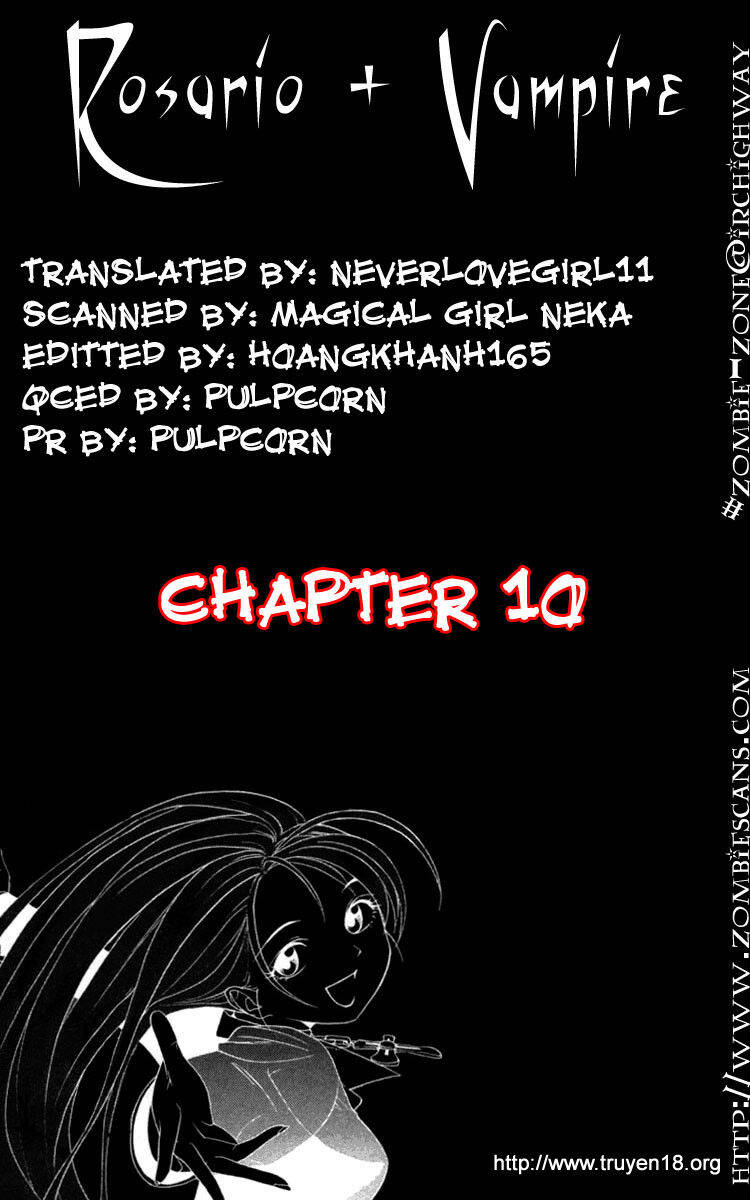 Rosario Vampire Chapter 10 - Trang 2