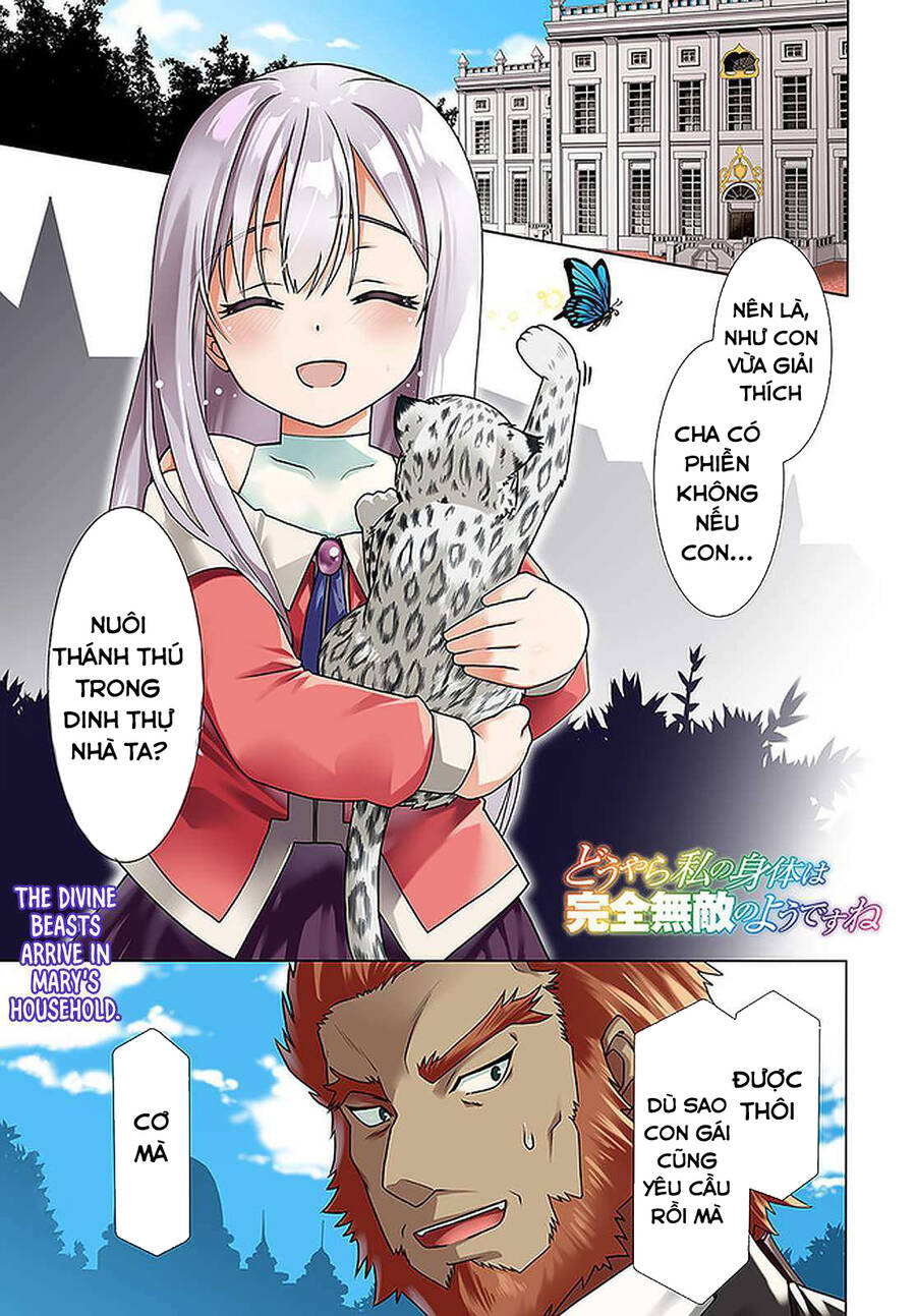 Douyara Watashi No Karada Wa Kanzen Muteki No You Desu Ne Chapter 37 - Trang 2