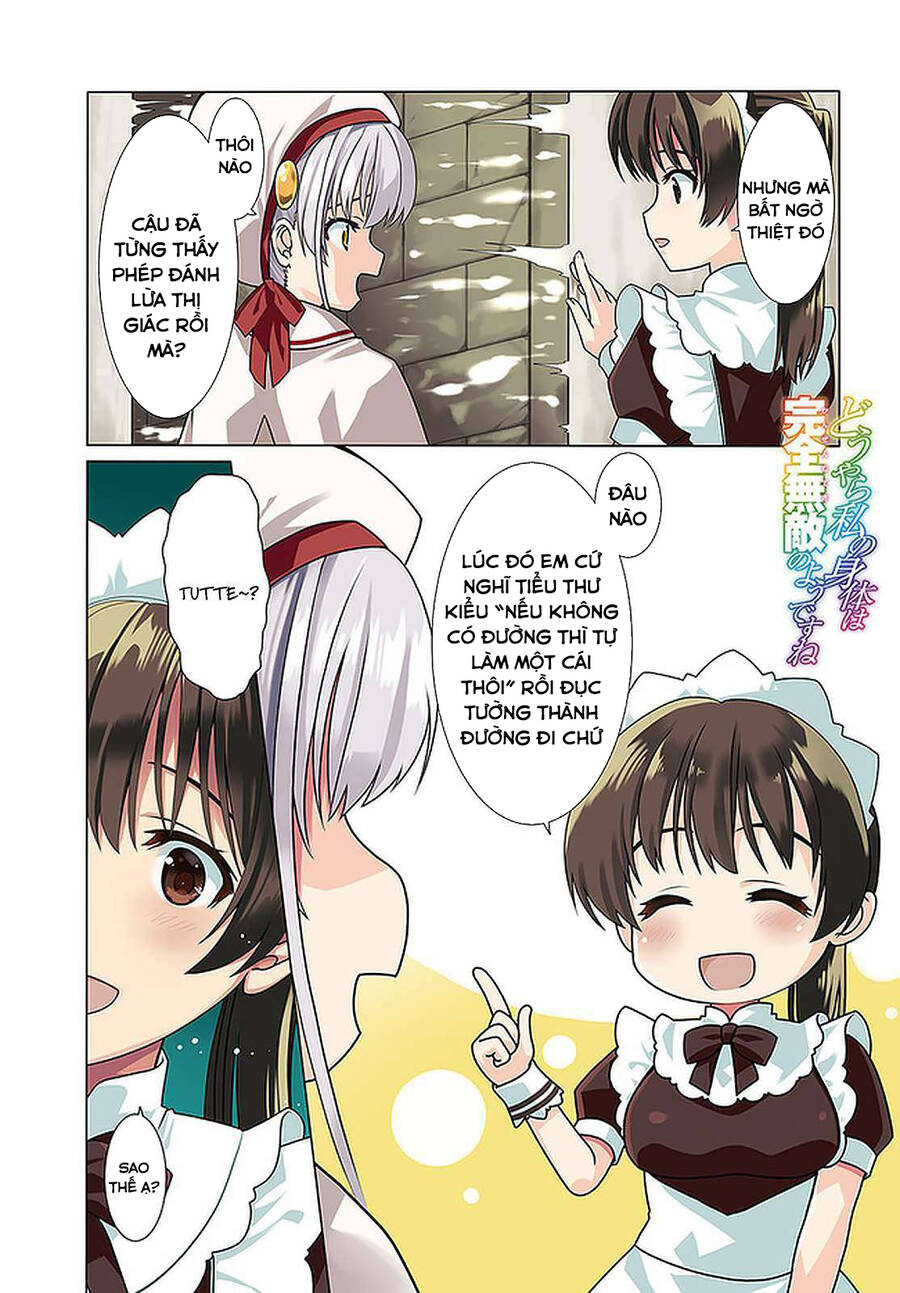 Douyara Watashi No Karada Wa Kanzen Muteki No You Desu Ne Chapter 31 - Trang 2