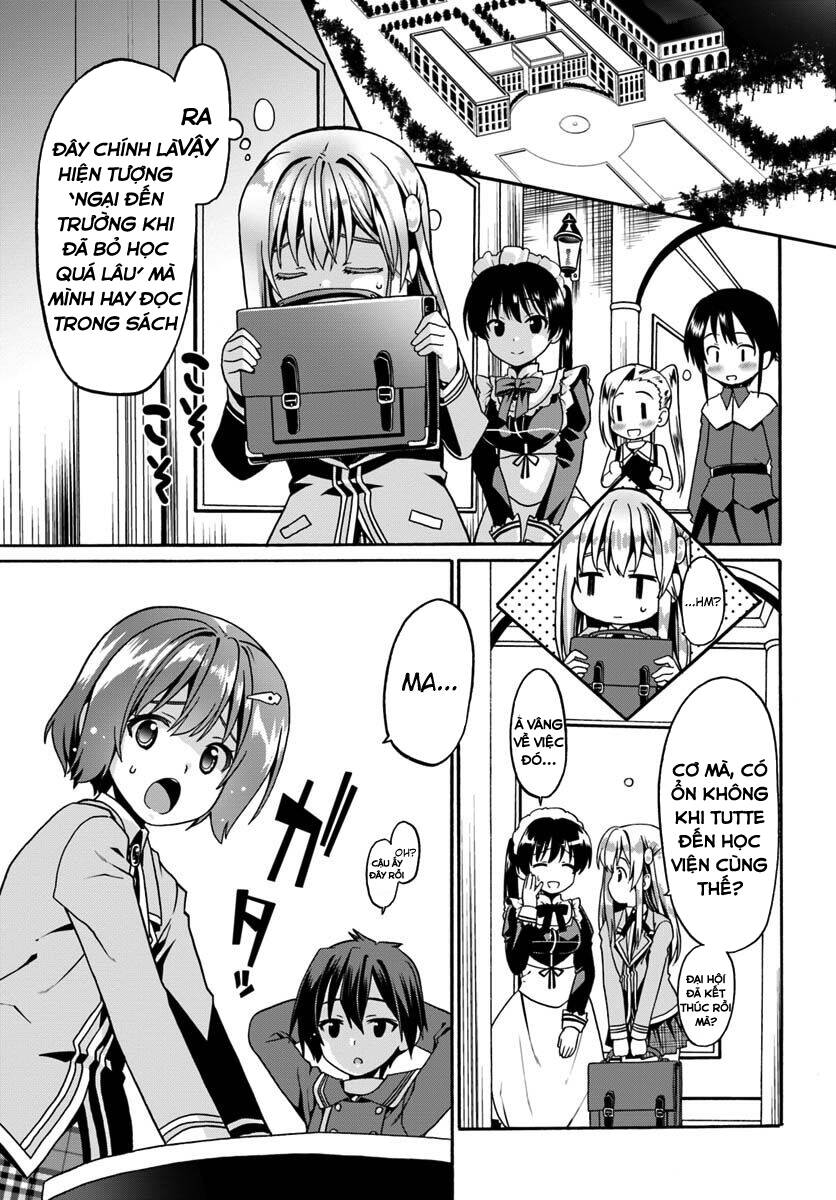 Douyara Watashi No Karada Wa Kanzen Muteki No You Desu Ne Chapter 12.1 - Trang 2