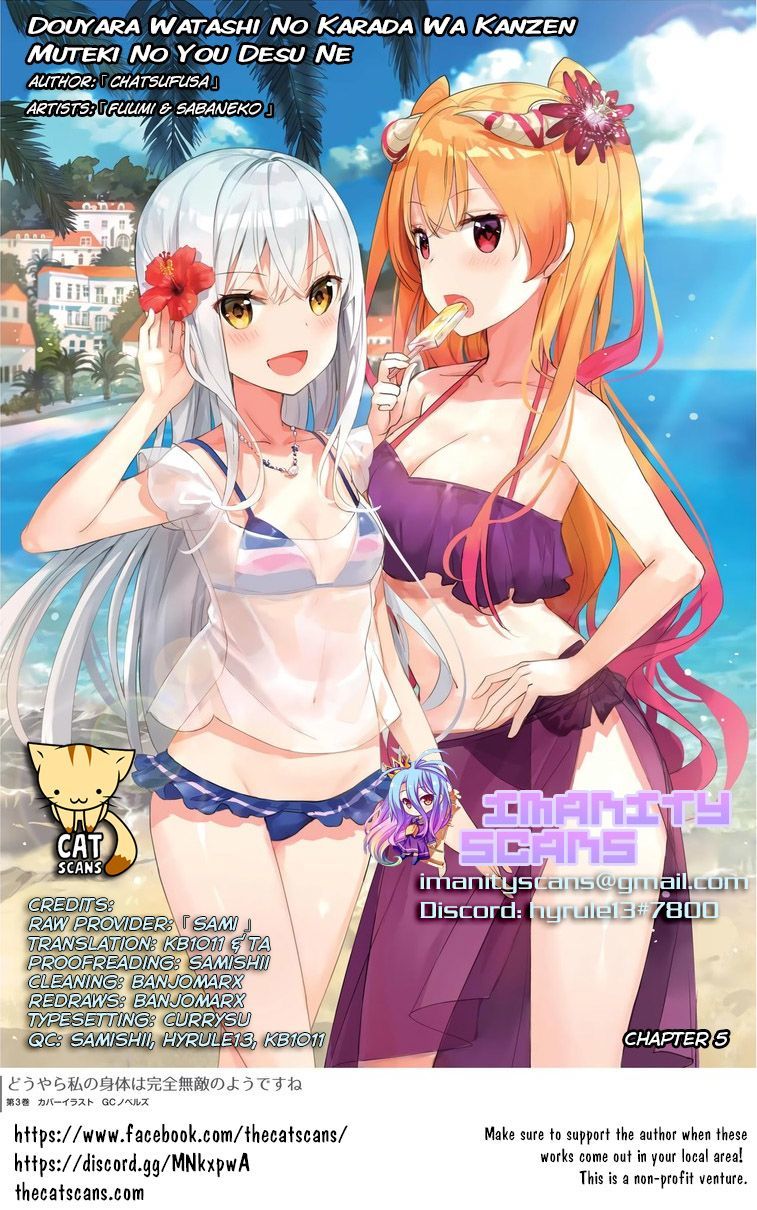 Douyara Watashi No Karada Wa Kanzen Muteki No You Desu Ne Chapter 5 - Trang 2