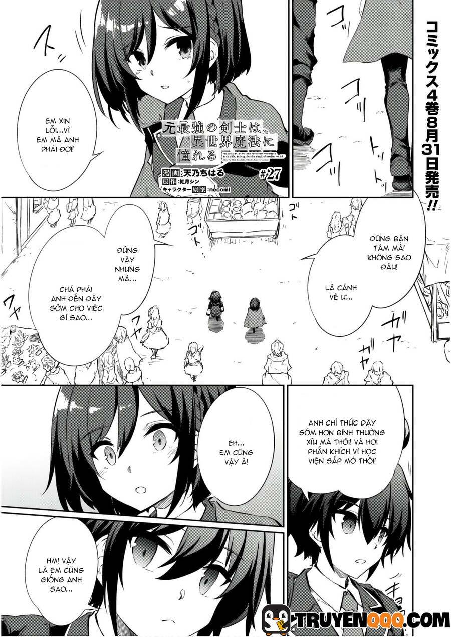 Moto Saikyou No Kenshi Wa, Isekai Mahou Ni Akogareru Chapter 27 - Trang 2