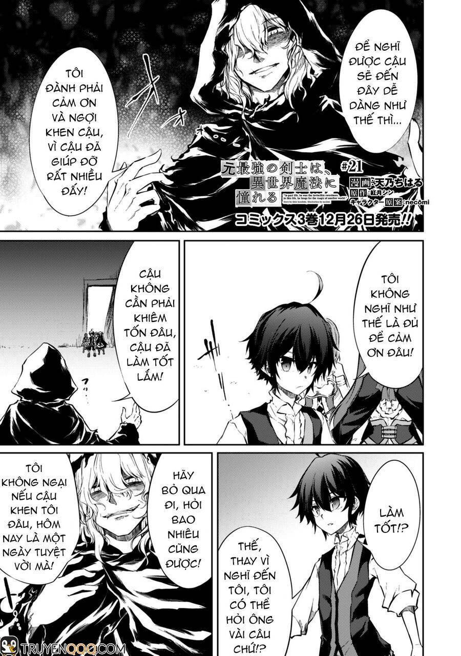 Moto Saikyou No Kenshi Wa, Isekai Mahou Ni Akogareru Chapter 21 - Trang 2