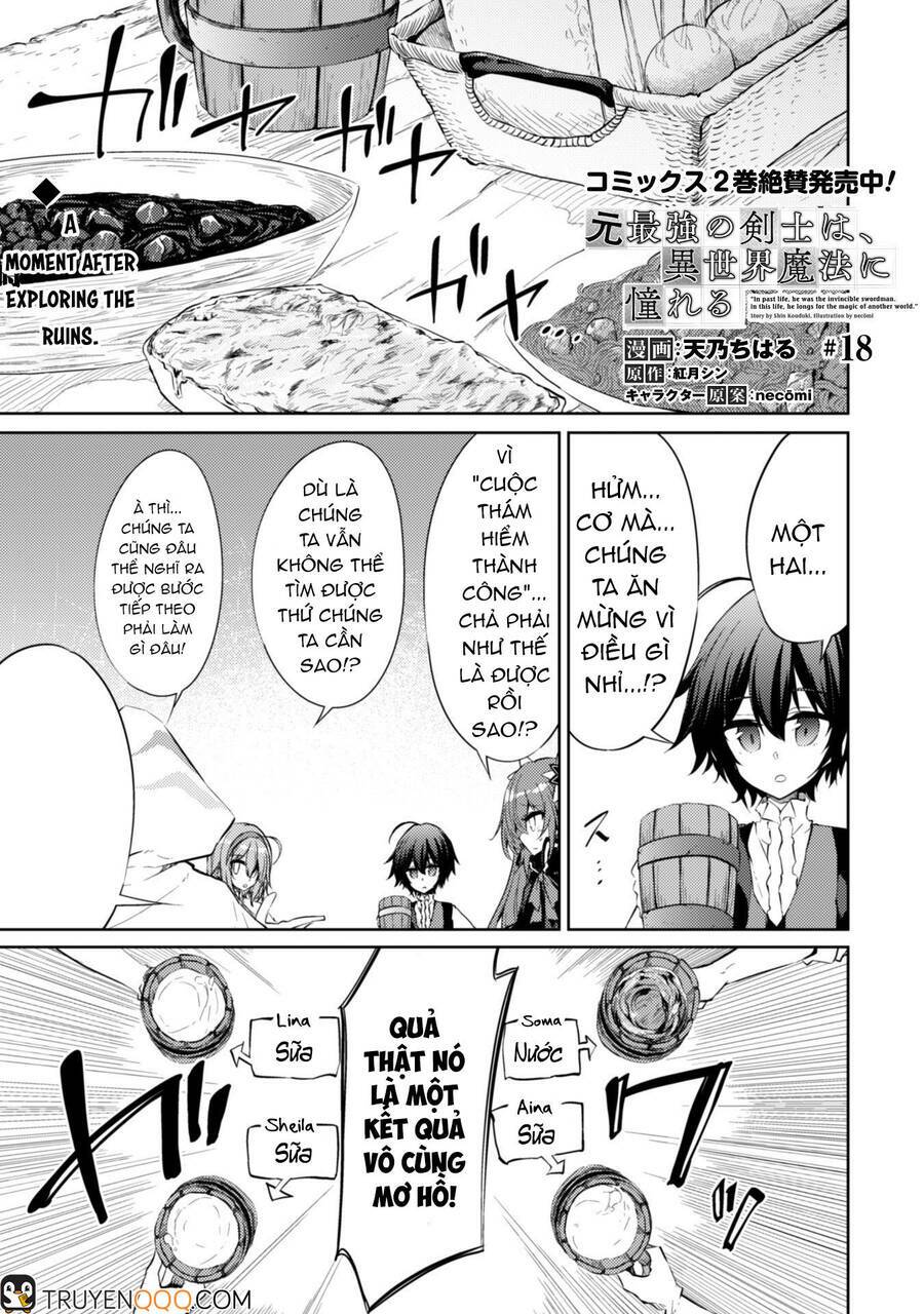 Moto Saikyou No Kenshi Wa, Isekai Mahou Ni Akogareru Chapter 18 - Trang 2