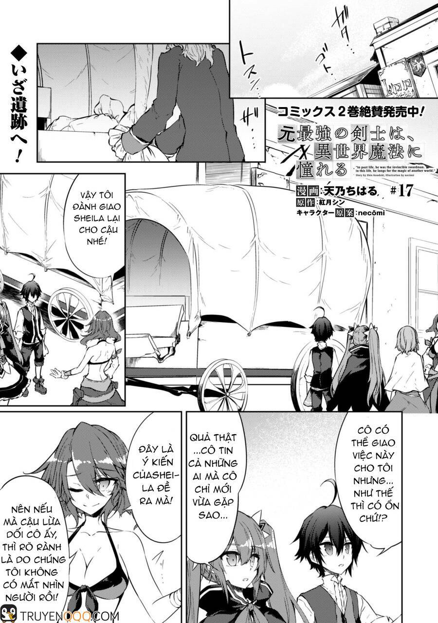 Moto Saikyou No Kenshi Wa, Isekai Mahou Ni Akogareru Chapter 17 - Trang 2