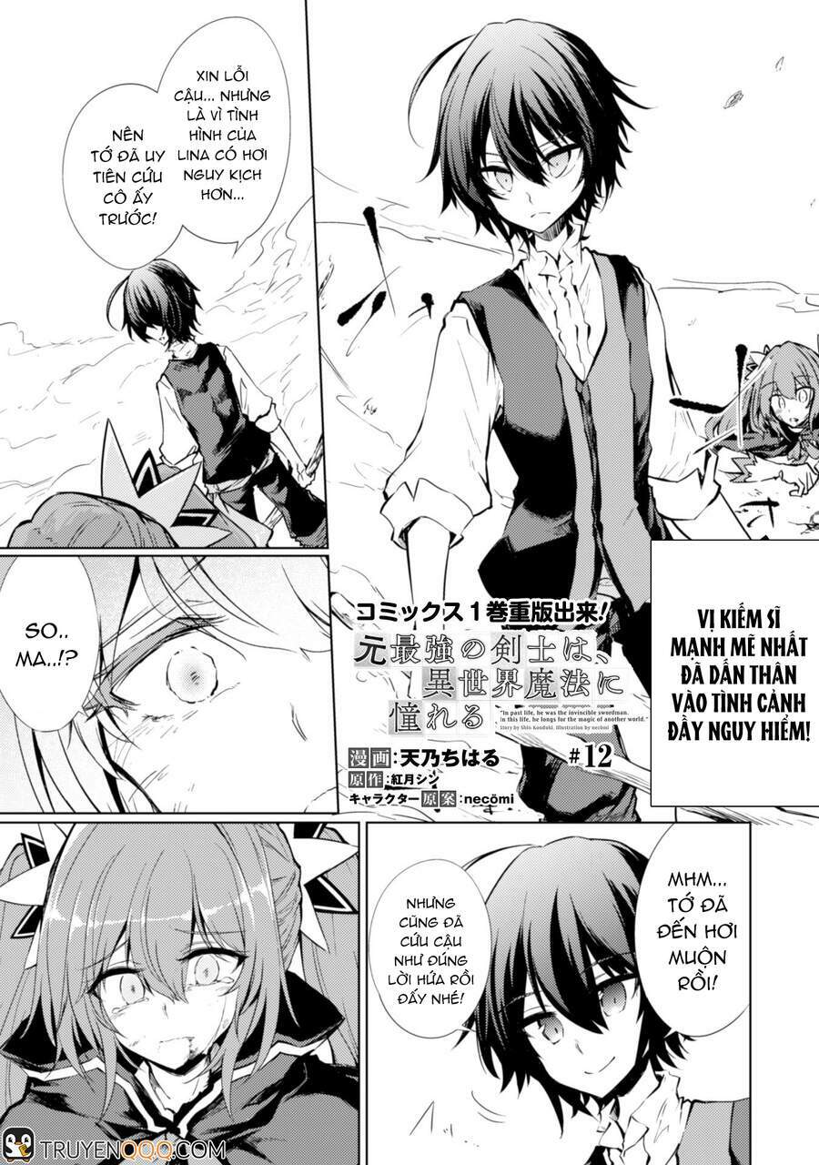 Moto Saikyou No Kenshi Wa, Isekai Mahou Ni Akogareru Chapter 12 - Trang 2