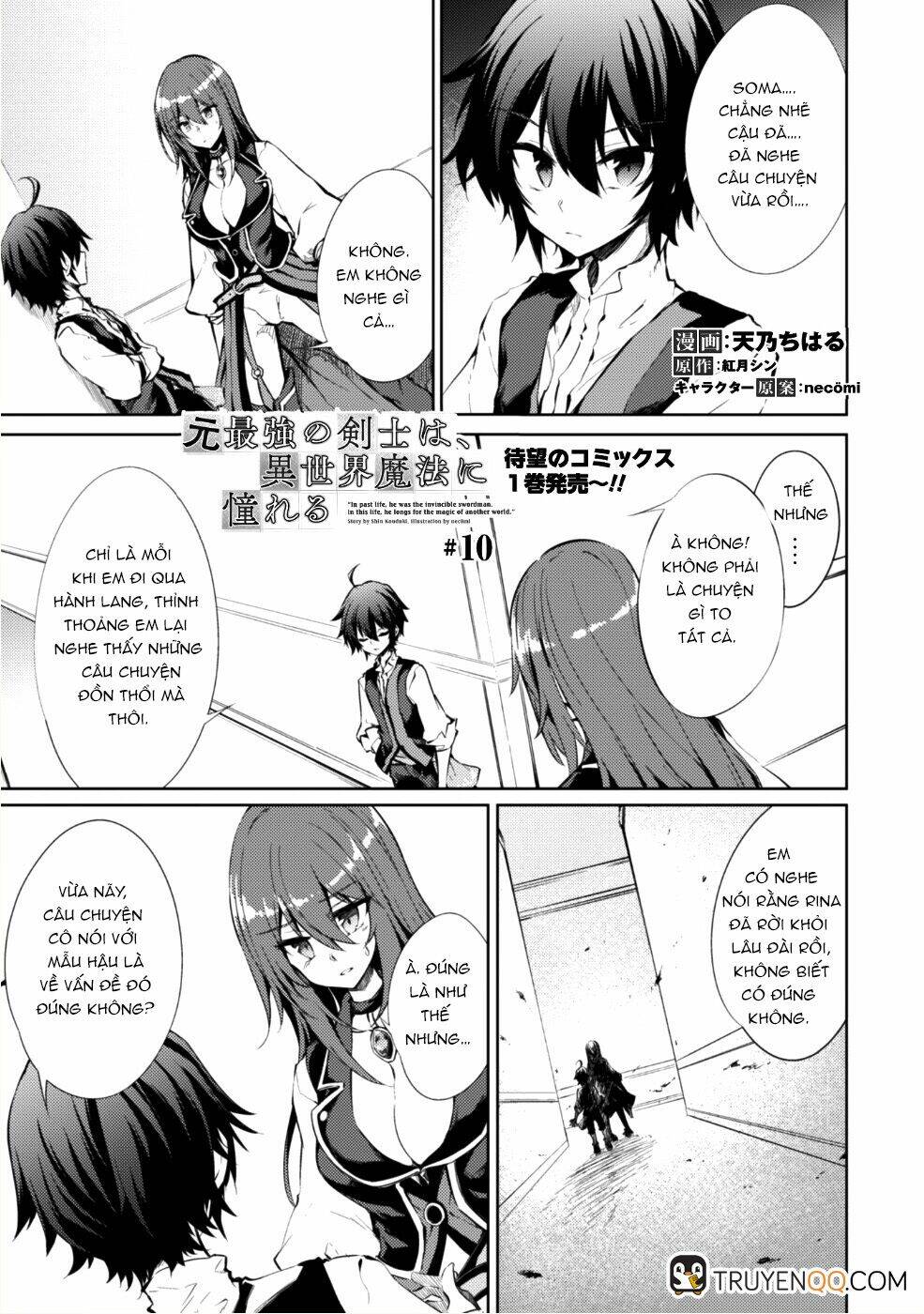 Moto Saikyou No Kenshi Wa, Isekai Mahou Ni Akogareru Chapter 10 - Trang 2