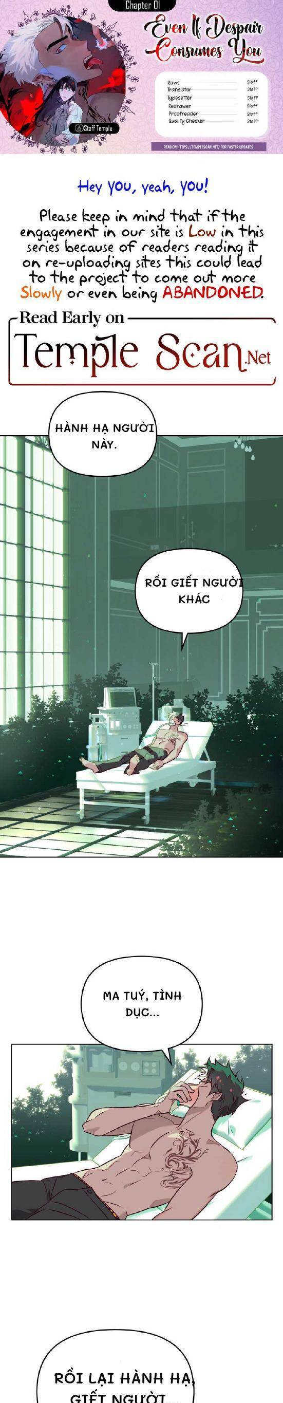 Ngay Cả Khi Tuyệt Vọng Cũng Không Thể Kết Thúc Chapter 1 - Trang 2