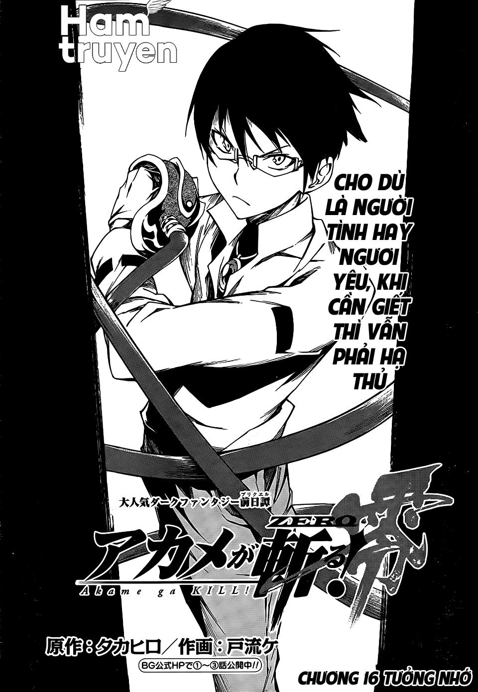 Akame Ga Kill! Zero Chapter 16 - Trang 2