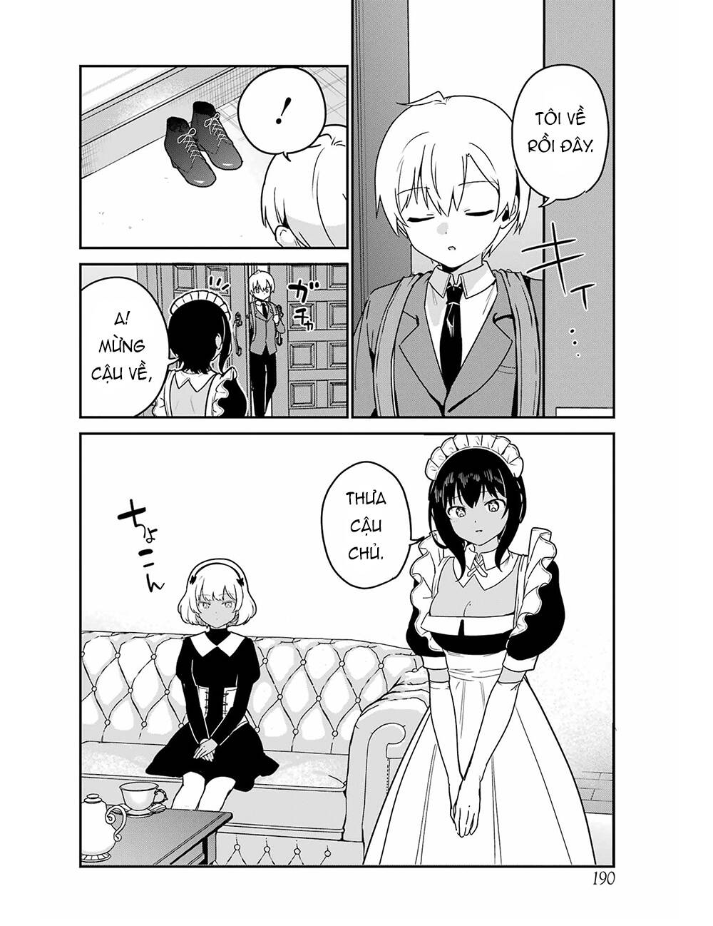 Saikin Yatotta Meido Ga Ayashii Chapter 63 - Trang 2