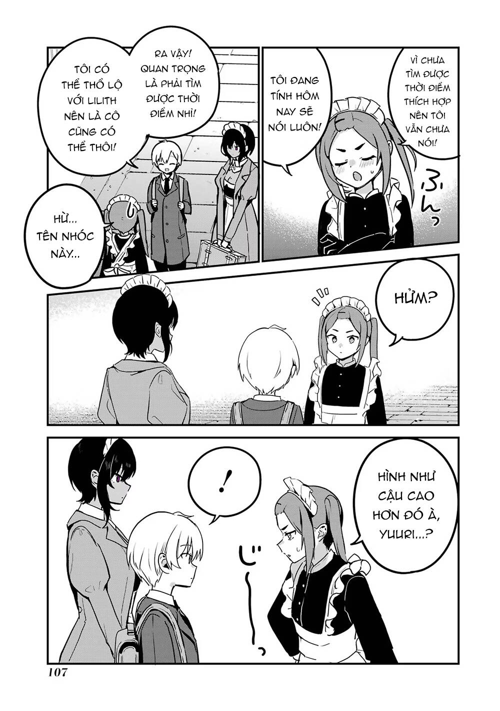 Saikin Yatotta Meido Ga Ayashii Chapter 55 - Trang 2