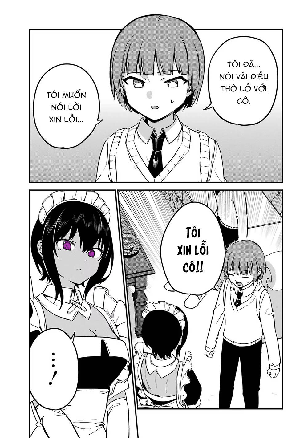 Saikin Yatotta Meido Ga Ayashii Chapter 54 - Trang 2