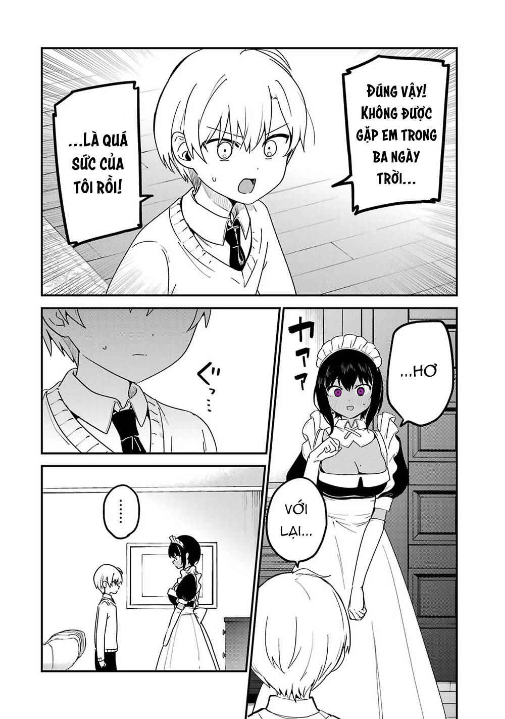 Saikin Yatotta Meido Ga Ayashii Chapter 50 - Trang 2