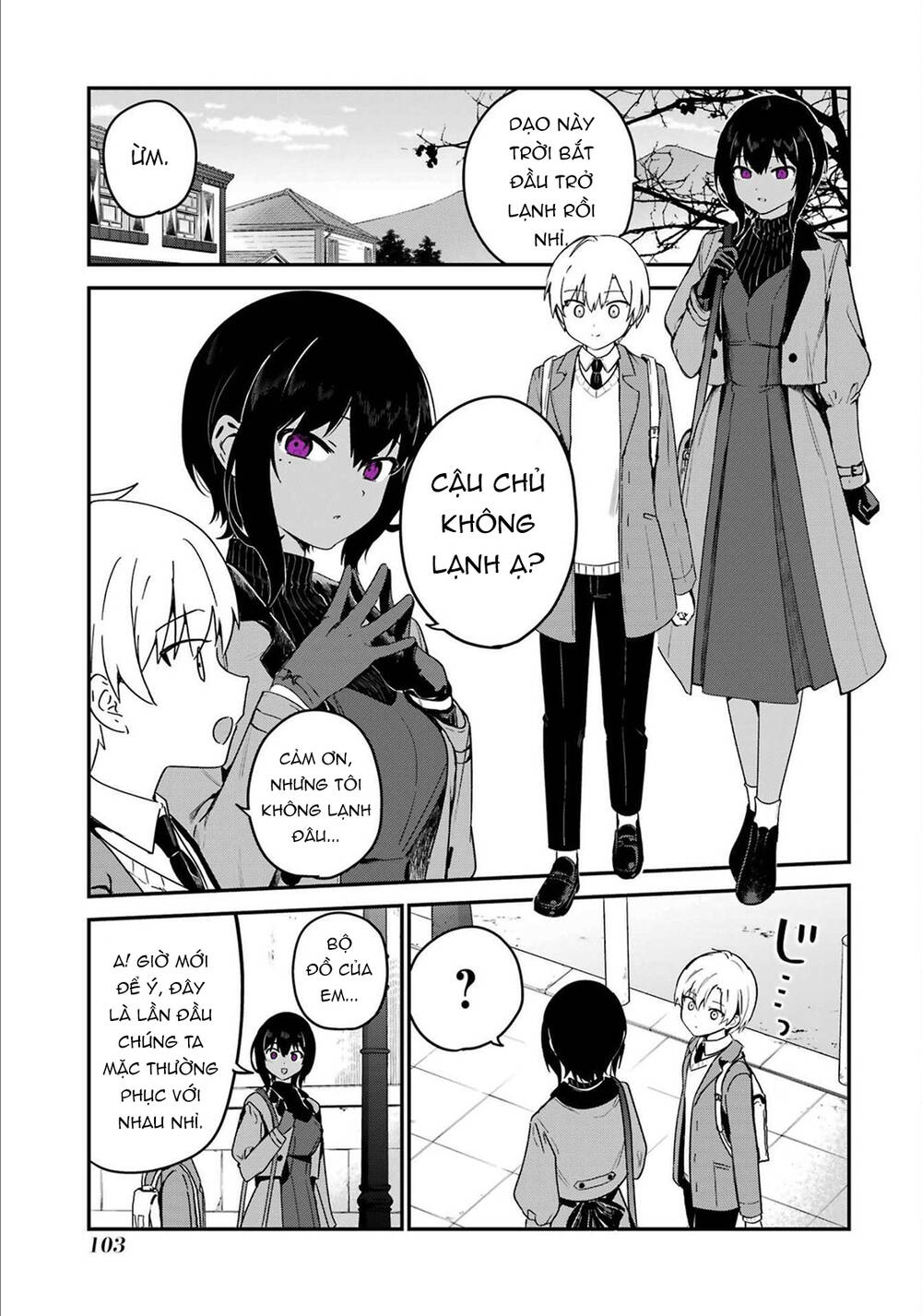 Saikin Yatotta Meido Ga Ayashii Chapter 48 - Trang 2