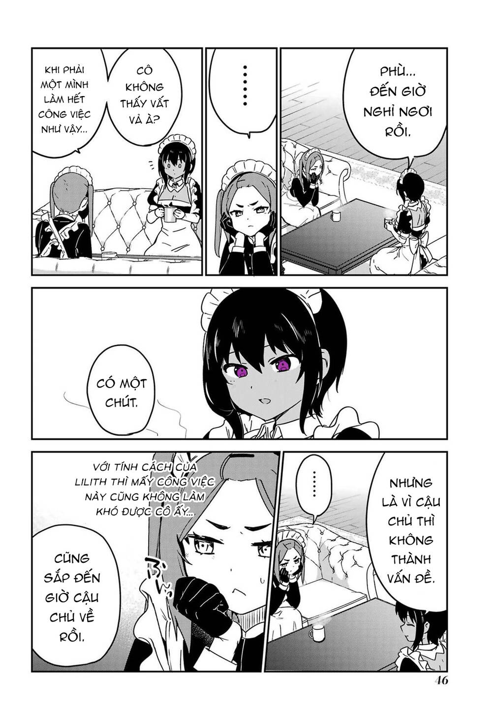 Saikin Yatotta Meido Ga Ayashii Chapter 45 - Trang 2