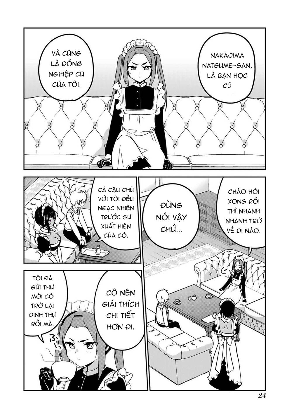 Saikin Yatotta Meido Ga Ayashii Chapter 44 - Trang 2