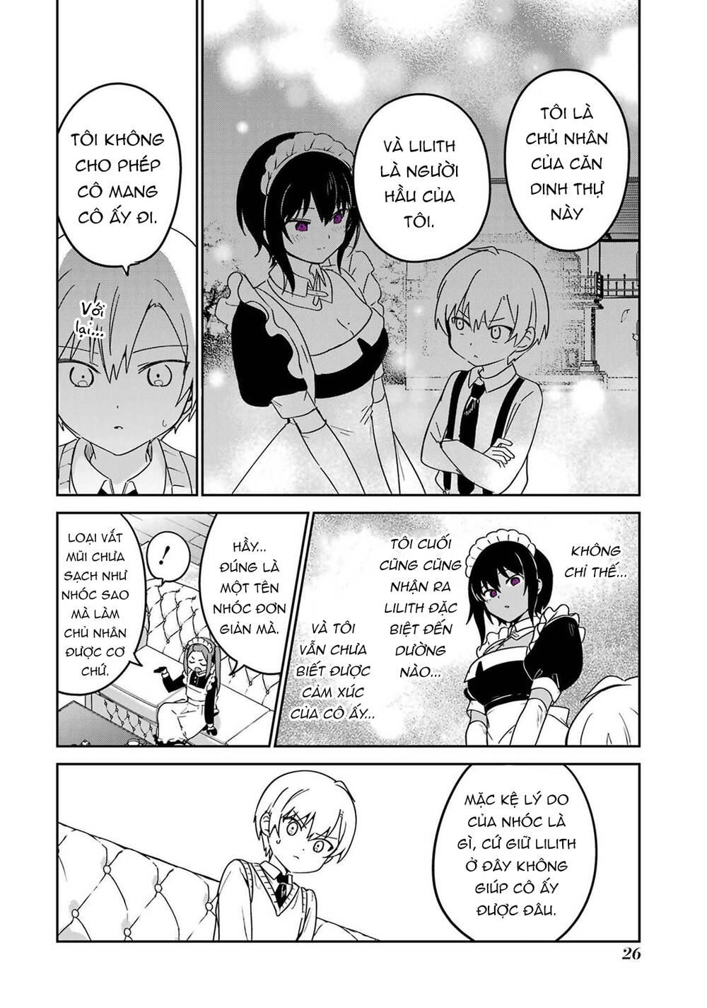 Saikin Yatotta Meido Ga Ayashii Chapter 44 - Trang 2