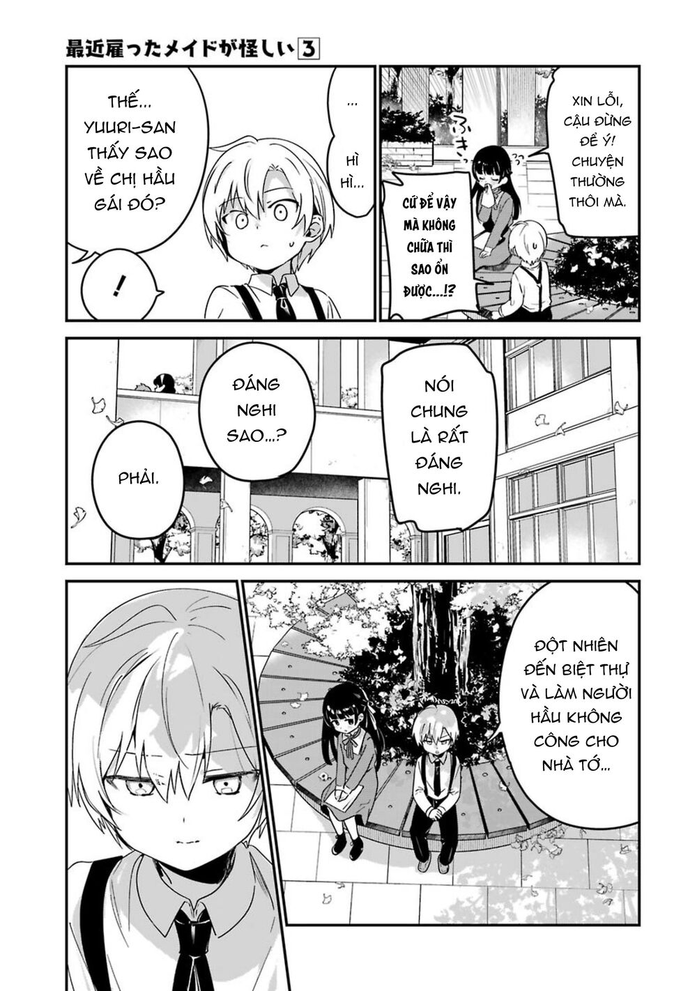 Saikin Yatotta Meido Ga Ayashii Chapter 35 - Trang 2