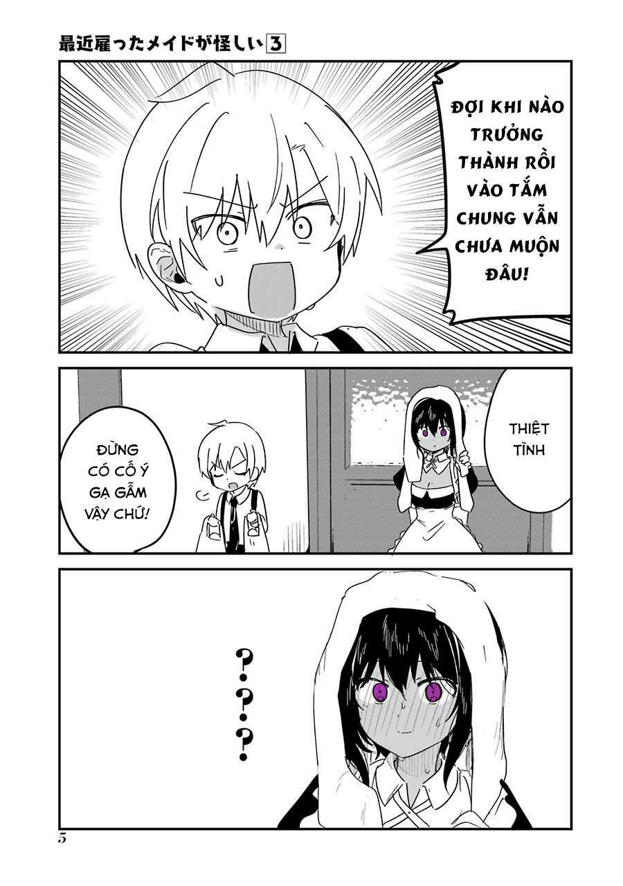 Saikin Yatotta Meido Ga Ayashii Chapter 25 - Trang 2