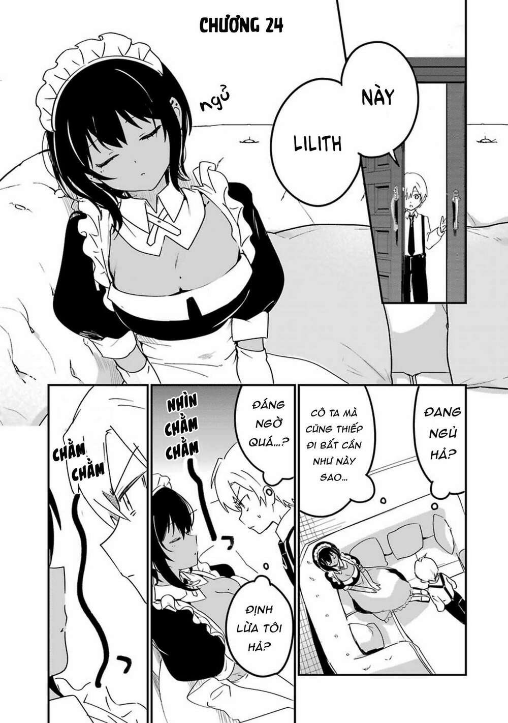 Saikin Yatotta Meido Ga Ayashii Chapter 24 - Trang 2