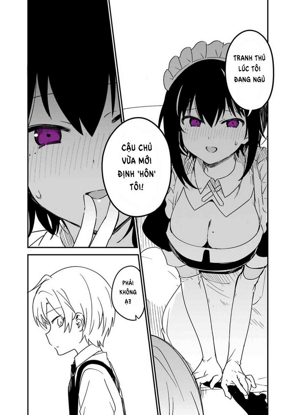 Saikin Yatotta Meido Ga Ayashii Chapter 24 - Trang 2