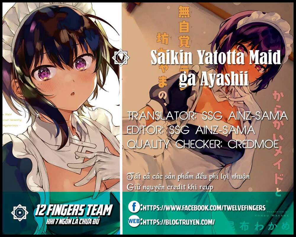 Saikin Yatotta Meido Ga Ayashii Chapter 21 - Trang 2