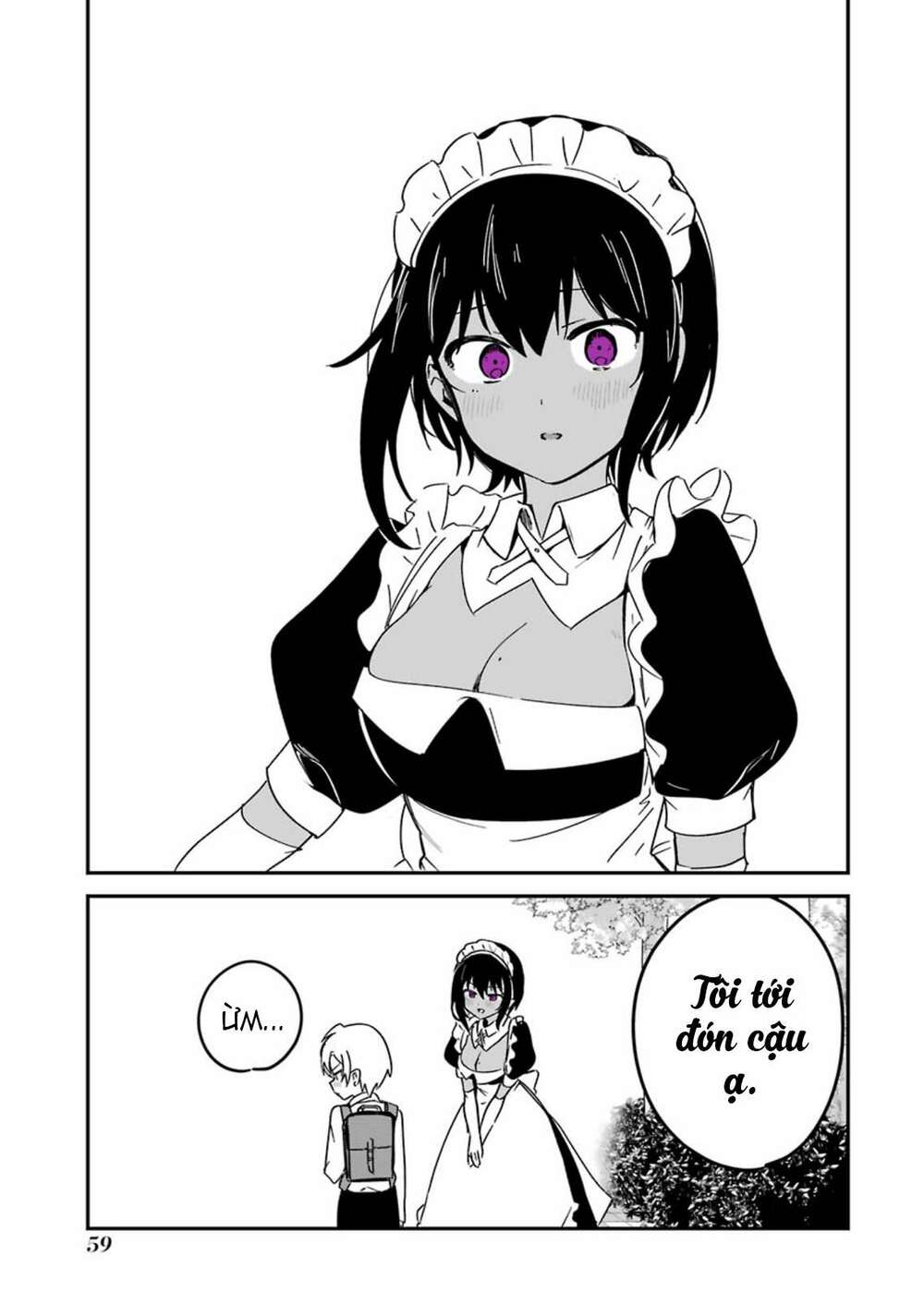 Saikin Yatotta Meido Ga Ayashii Chapter 19.5 - Trang 2