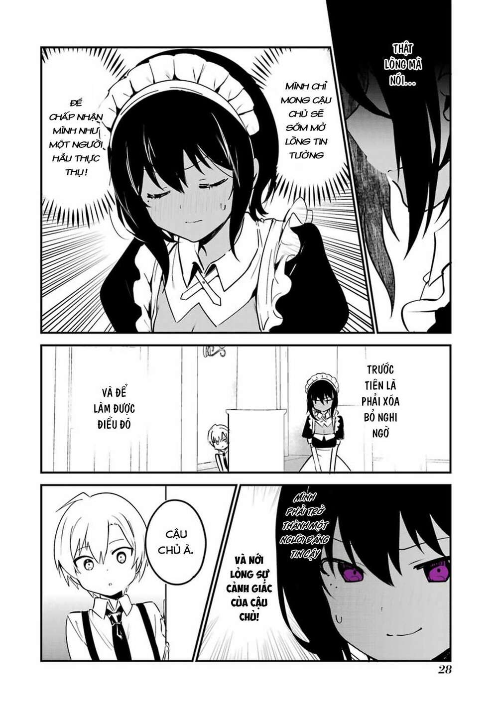 Saikin Yatotta Meido Ga Ayashii Chapter 17 - Trang 2