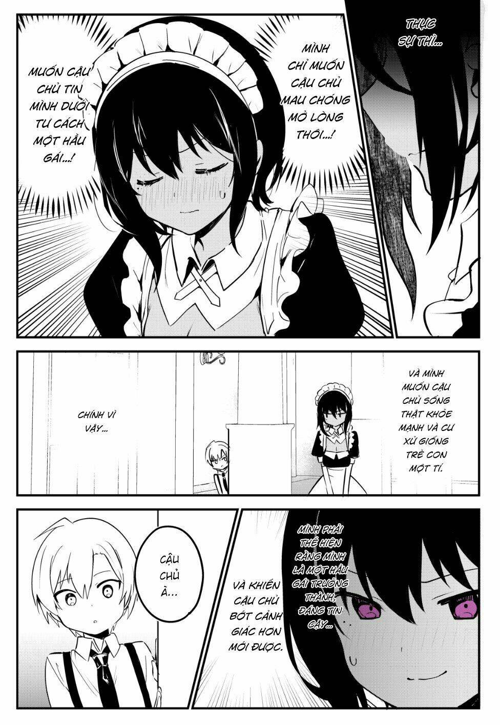 Saikin Yatotta Meido Ga Ayashii Chapter 12 - Trang 2