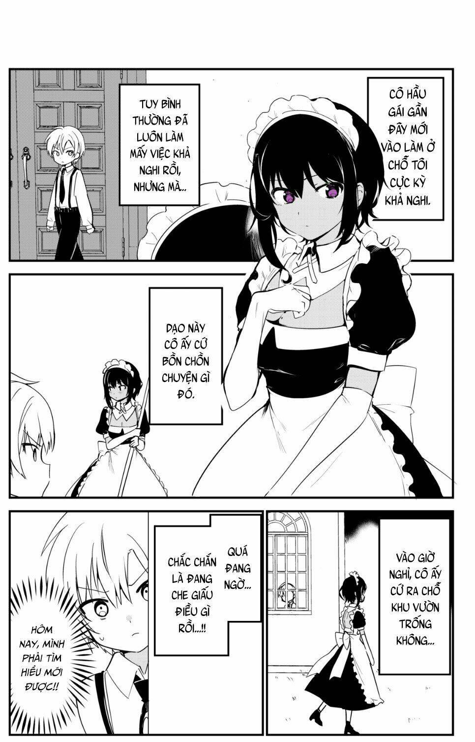 Saikin Yatotta Meido Ga Ayashii Chapter 9 - Trang 2