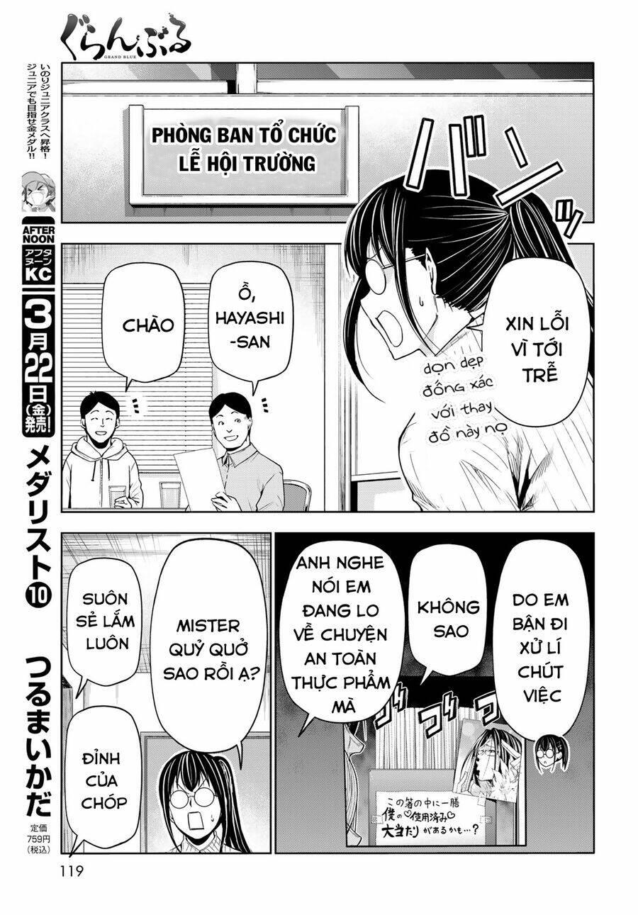 Cô Gái Thích Lặn – Grand Blue Chapter 92 - Trang 2