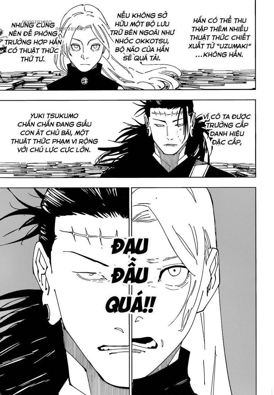 Jujutsu Kaisen – Chú Thuật Hồi Chiến Chapter 205 - Trang 2