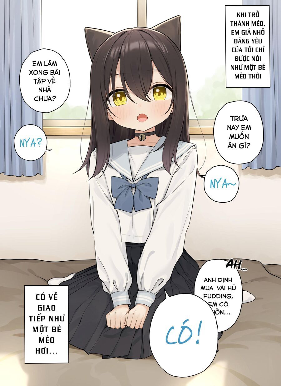 Ichinichi Ichi Jikan Dake Neko Ni Naru Imouto Chapter 2 - Trang 2