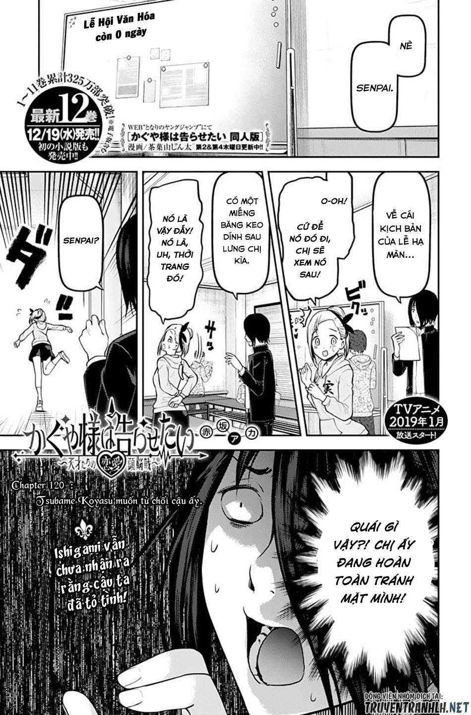 Kaguya-Sama Wa Kokurasetai – Tensai-Tachi No Renai Zunousen Chapter 130 - Trang 2