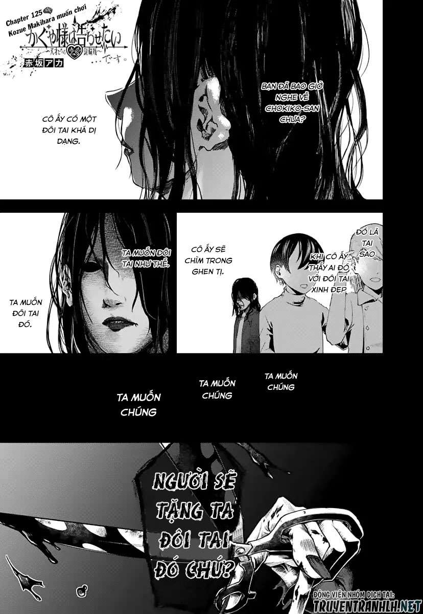 Kaguya-Sama Wa Kokurasetai – Tensai-Tachi No Renai Zunousen Chapter 125 - Trang 2