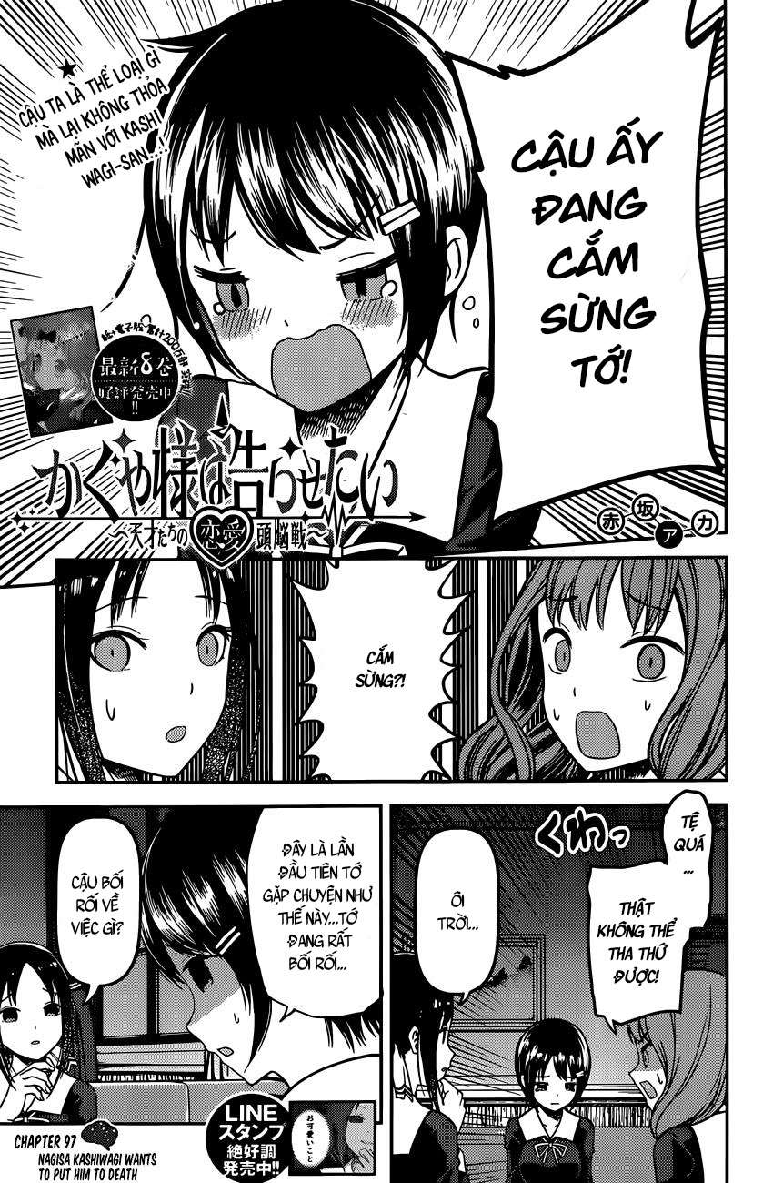 Kaguya-Sama Wa Kokurasetai – Tensai-Tachi No Renai Zunousen Chapter 97 - Trang 2