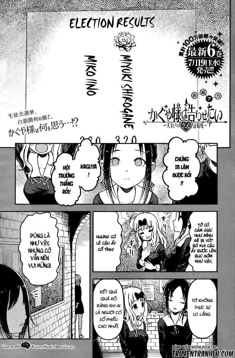 Kaguya-Sama Wa Kokurasetai – Tensai-Tachi No Renai Zunousen Chapter 69 - Trang 2