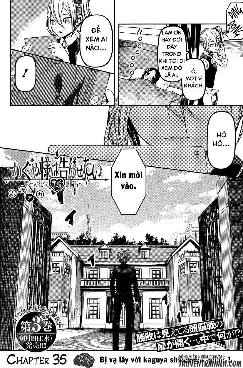 Kaguya-Sama Wa Kokurasetai – Tensai-Tachi No Renai Zunousen Chapter 35 - Trang 2