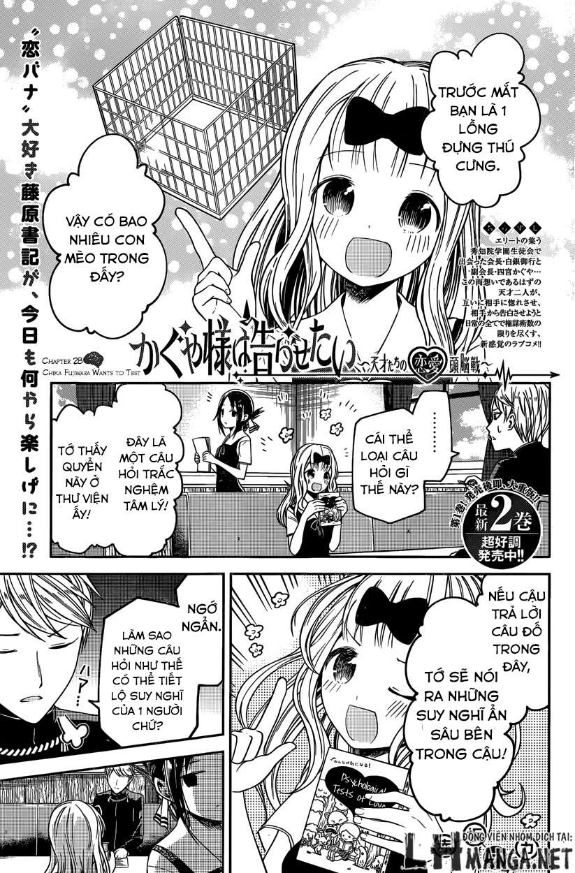 Kaguya-Sama Wa Kokurasetai – Tensai-Tachi No Renai Zunousen Chapter 28 - Trang 2