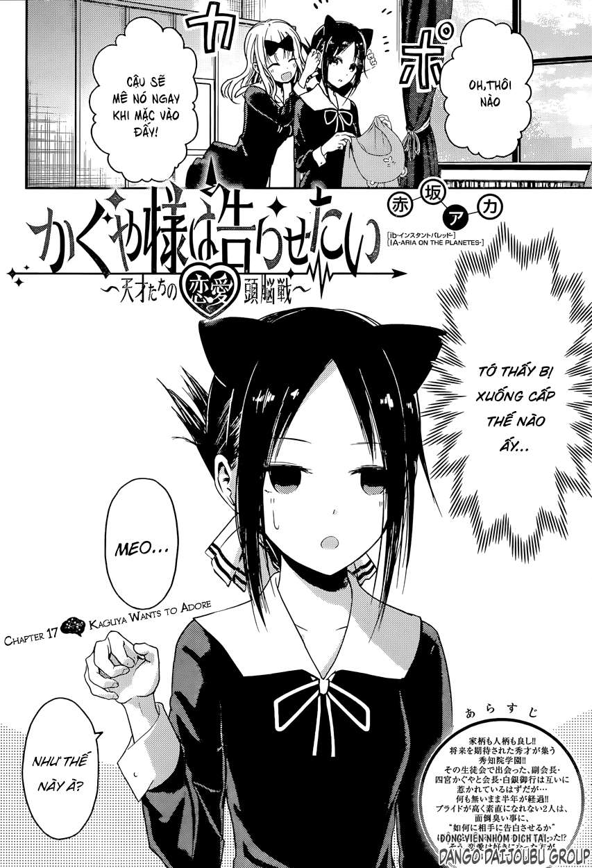 Kaguya-Sama Wa Kokurasetai – Tensai-Tachi No Renai Zunousen Chapter 17 - Trang 2