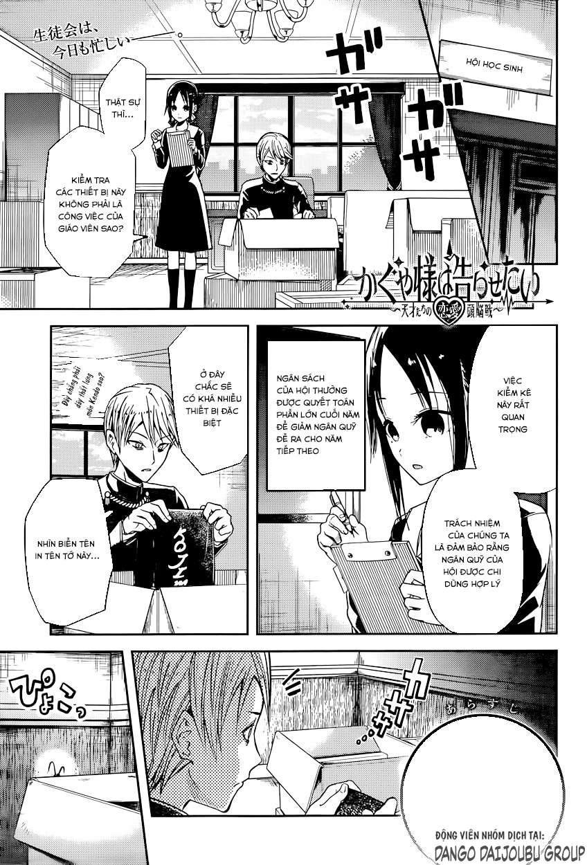 Kaguya-Sama Wa Kokurasetai – Tensai-Tachi No Renai Zunousen Chapter 15 - Trang 2