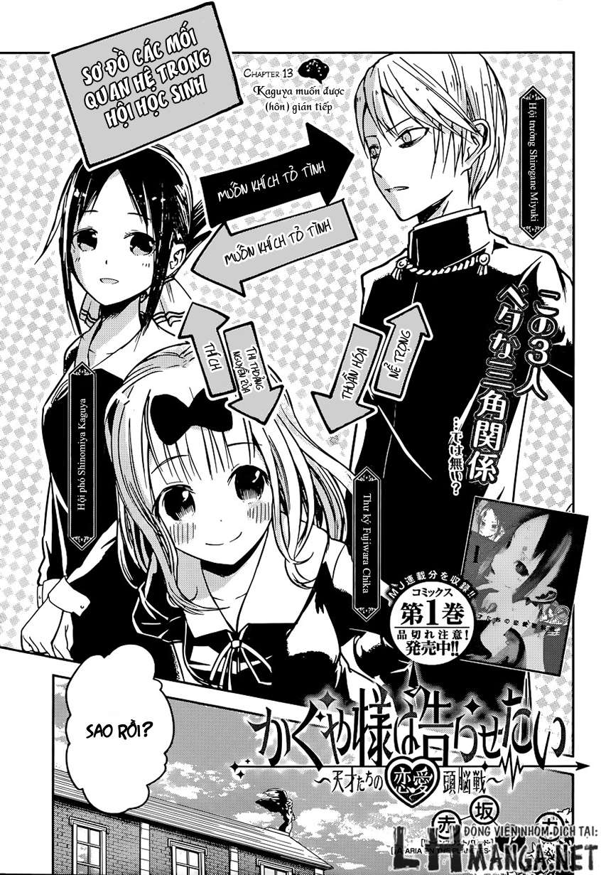 Kaguya-Sama Wa Kokurasetai – Tensai-Tachi No Renai Zunousen Chapter 13 - Trang 2