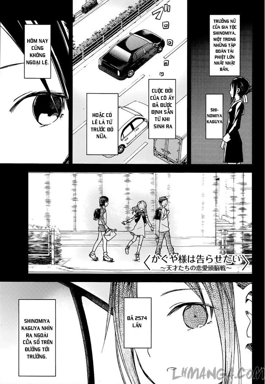 Kaguya-Sama Wa Kokurasetai – Tensai-Tachi No Renai Zunousen Chapter 9 - Trang 2