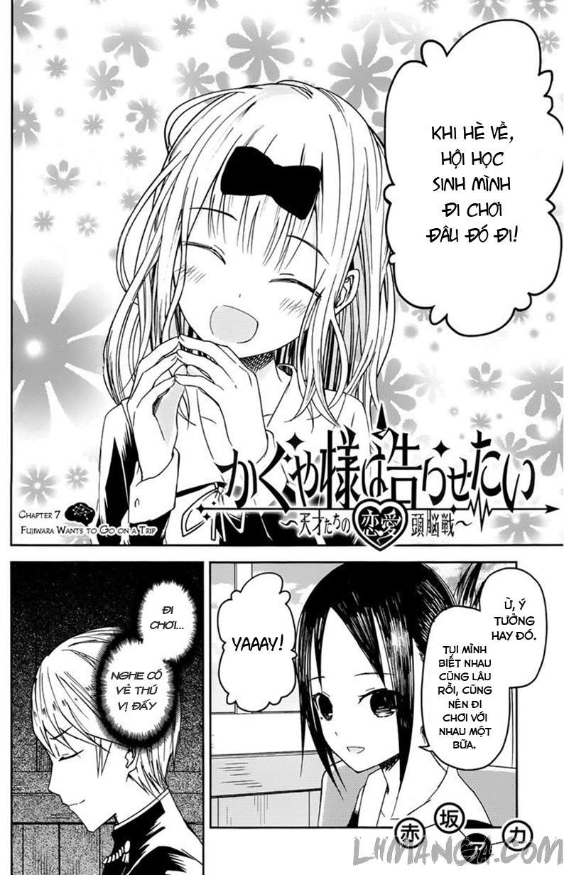 Kaguya-Sama Wa Kokurasetai – Tensai-Tachi No Renai Zunousen Chapter 7 - Trang 2