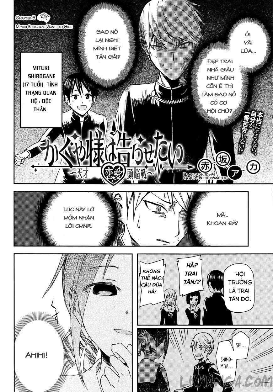 Kaguya-Sama Wa Kokurasetai – Tensai-Tachi No Renai Zunousen Chapter 6 - Trang 2