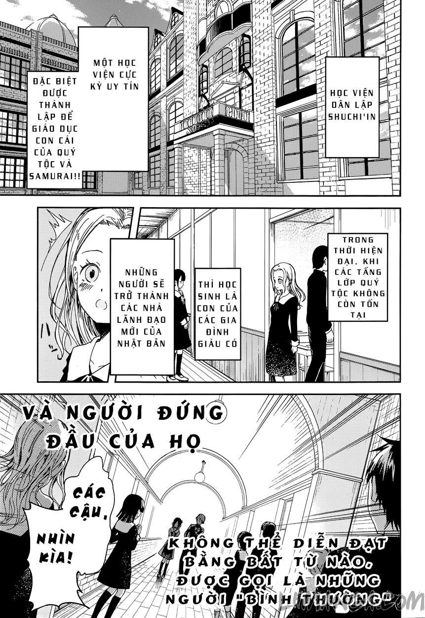 Kaguya-Sama Wa Kokurasetai – Tensai-Tachi No Renai Zunousen Chapter 1 - Trang 2