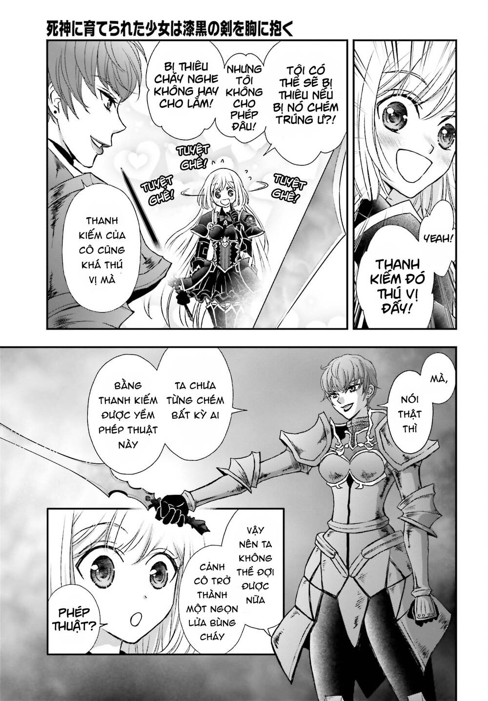 The Little Girl Raised By Death Hold The Sword Of Death Tight Chapter 38 - Trang 2