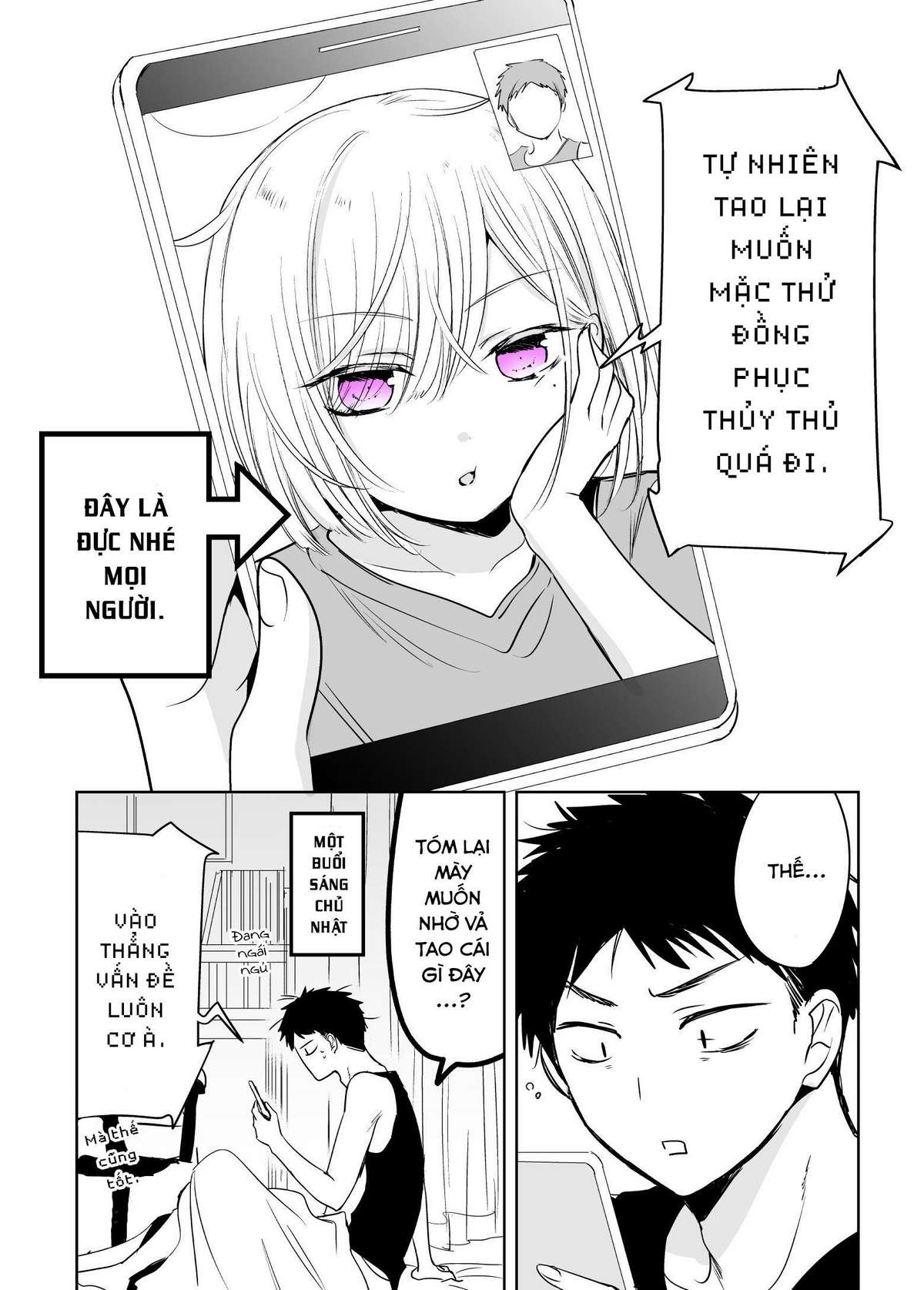 Tomodachi Ga Sukato Wa Kita Itte Itte Kita Chapter 4 - Trang 2